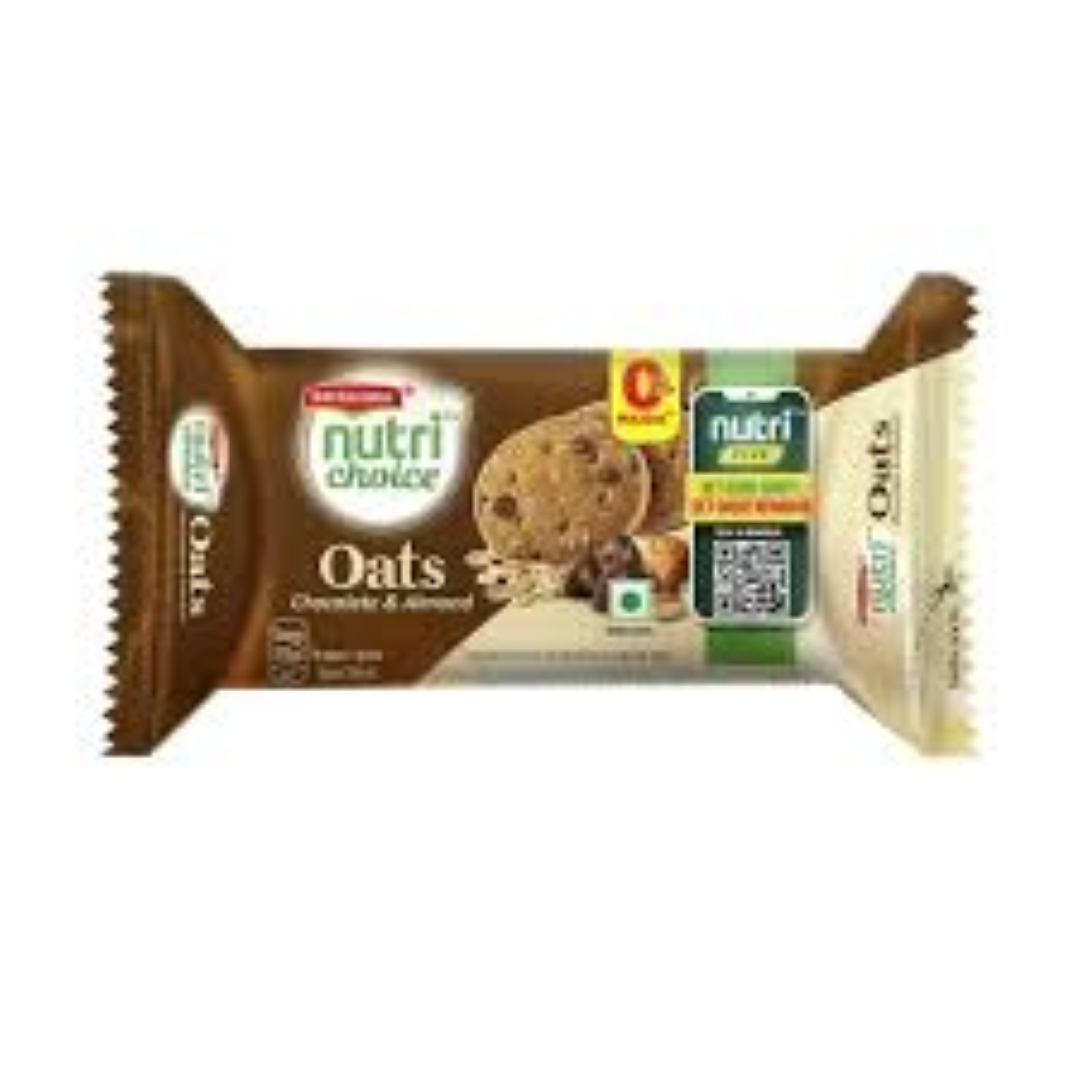 NUTRI DELIGHT OATS N NUTS CHOC CHIP COOKIES 100G
